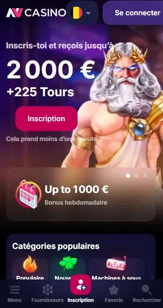 De app installeren NV CASINO
