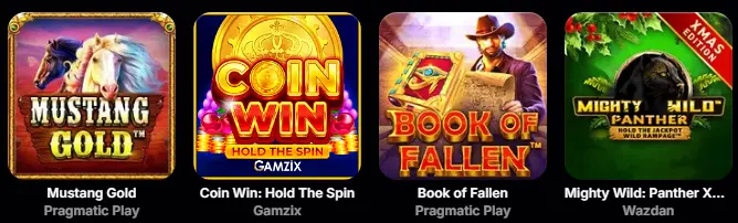 Spelaanbod bij NV CASINO