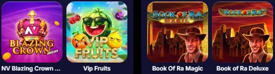 Gokkasten in het NV CASINO
